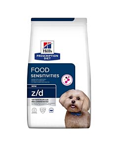 Hill's Prescription Diet Canine Z/D MINI Allergy & Skin Care 1.5 kg- La Compagnie des Animaux