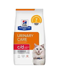 Hill's Prescription Diet Feline C/D Urinary Stress poulet