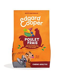 Edgard & Cooper Chien Poulet frais sans céréales 

