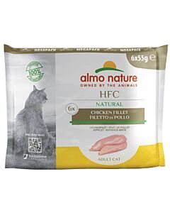 Almo Nature Chat Classic Value Pack Filet de poulet 6 x 55 grs