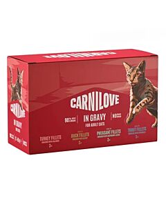 Carnilove Sachets Multipack chat 12 x 85 g
