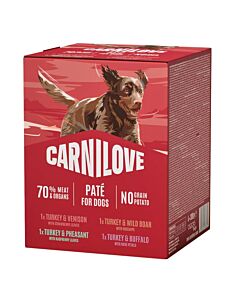 Carnilove Sachet Multipack chien 4 x 300 g