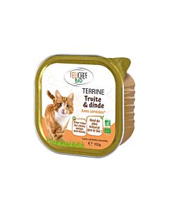 Felichef Terrina Bio trota & tacchino 100 g
