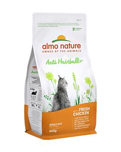 Almo Nature Chat Anti Hairball Poulet et riz 2 kg- La Compagnie des Animaux