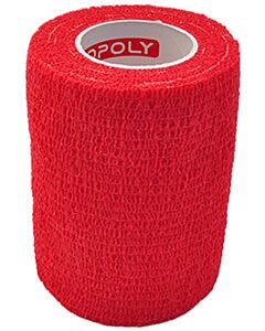 Copoly Bande Cohésive 10 cm Rouge

