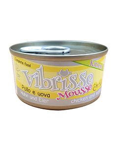 Vibrisse Gattino Pollo Uova Mousse 24 x 70 g
