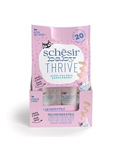Schesir Baby Thrive poulet chaton 20x8 g
