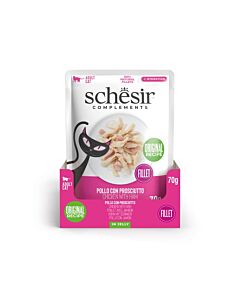 Schesir Complements Pollo con Prosciutto in gelatina Gatto 12 x 70 g