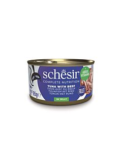 Schesir Complete Nutrition Tonnetto con Manzo in gelatina Gatto 12 x 85 g