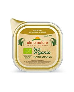 Almo Nature Bio Organic Maintenance con Tacchino per gatto 19 x 85 g