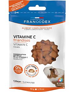 Francodex Snack Vitamina C Porcellino d'India 50 g