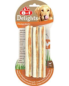 8in1 Friandises Delights Sticks pour chien x3 - La Compagnie des Animaux