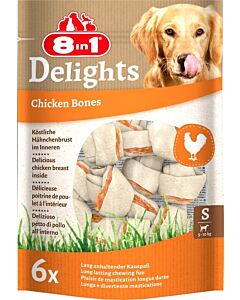 8in1 Delights Bone XS pour chien x21- La Compagnie des Animaux