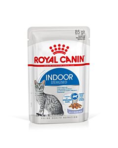 Royal Canin Feline Health Nutrition Indoor Sterilised gelée 12 x 85 g

