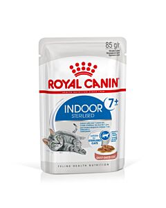 Royal Canin Feline Health Nutrition Indoor 7+ in salsa 12 x 85 g