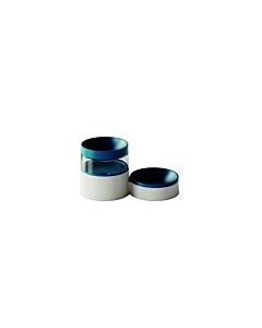 Bubimex Distributeur d'eau et gamelle bleu/crème 800 ml