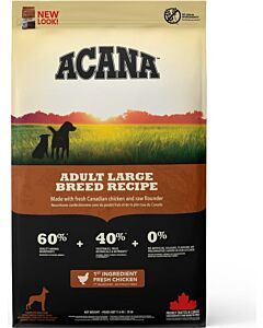 Acana Heritage Adult Large Breed Croquettes pour Chien 11.4 kg - La compagnie des animaux