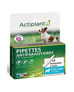 Actiplant Pipette Antiparassitarie Cane 2-10 kg x2