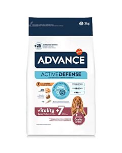 Advance Cane Senior Vitality +7 Medium Pollo 3 kg