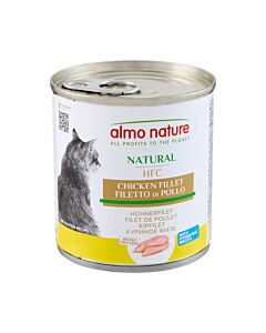 Almo Nature Classic Filetti di Pollo per gatto 12 x 280 g