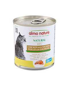 Almo Nature Chat Classic Poulet et Saumon 12 x 280 grs