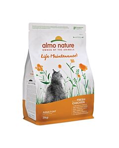 Almo Nature Chat Holistic Poulet et Riz 2 kg- La Compagnie des Animaux