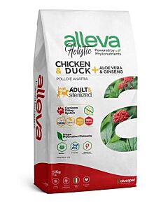 Alleva Holistic Gatto Adulto Pollo e Anatra 5 kg