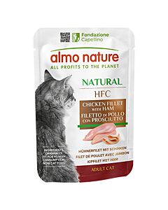 Almo Nature Chat HFC Natural Poulet avec Jambon