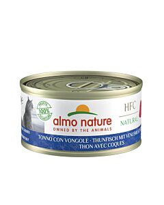 Almo Nature HFC Natural Tonno con vongole per gatto 24 x 70 g