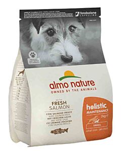 Almo Nature Chien Holistic Small Saumon et riz 2 kg- La Compagnie des Animaux