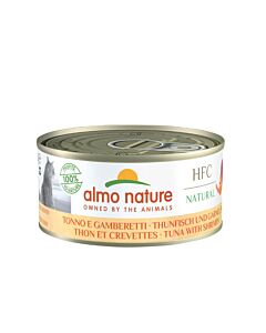 Almo Nature HFC Natural Tonno e Gamberetti per gatto 24 x 150 g