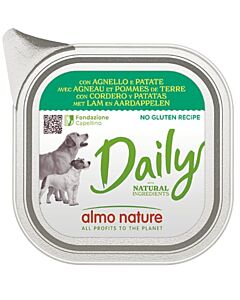 Almo Nature Chien Daily Agneau 32 x 100 g