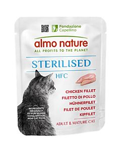 Almo Nature HFC sterilised filet de Poulet 24 x 50 g