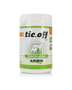 Oskan ANIBIO Tic-off poudre 140 g - La Compagnie des Animaux