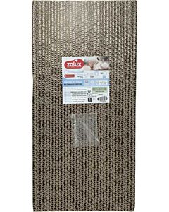Zolux griffoir rectangulaire avec herbe à chat 22,1 x 3,8 x 45 cm