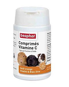 Beaphar Comprimés de vitamine C pour cobaye 100 cps- La Compagnie des Animaux