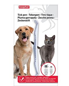 Beaphar Tire-Tique double tête pour chien et chat
