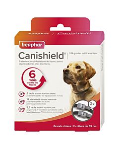 Beaphar Canishield Collier Anti-Puces Tiques Petit chien 48 cm