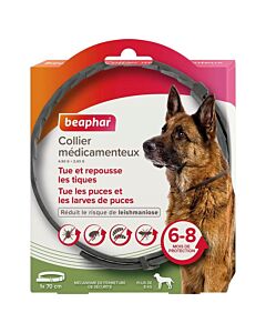 Beaphar Collier Médicamenteux Chien +8 kg