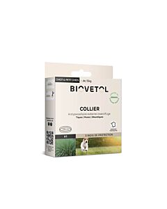 Biovetol collare antiparassitario cane di piccola taglia 38 cm