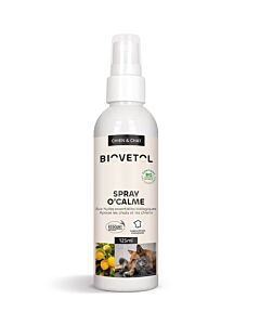Biovetol Spray O'calme Bio cane e gatto 125 ml