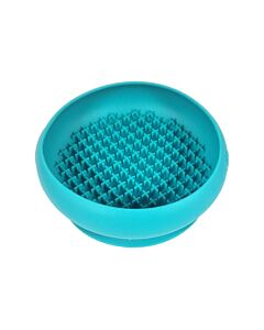 Bubimex Ciotola da leccare Bubichef LickSquare blu 12,5 cm