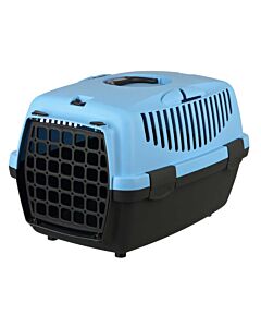 Trixie Box de transport Capri gris foncé / bleu taille 1- La Compagnie des Animaux