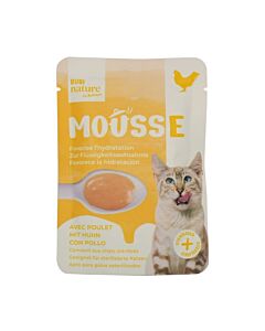 Bubimex Bubi Nature Mousse poulet chat 12 x 50 g