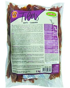 Bubimex Snack filetti di anatra per cane 1 kg