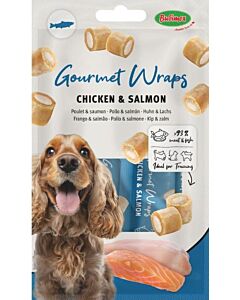 Bubimex Gourmet wraps poulet saumon chien x3