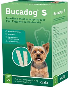 Bucadog lamelles S pour petit chien <10 kg
