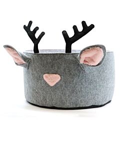 Croci corbeille xmas blush reindeer 45 x 45 x 25 cm

