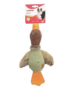 Camon Canard en toile avec couineur pour chien 35 cm