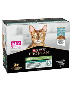 Purina Proplan Maintenance Cat Sterilised Pesce in gelatina 10 x 85 g